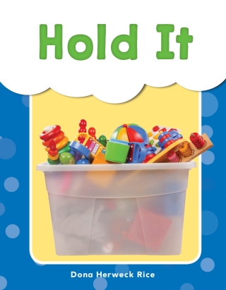 Cover image: Hold It ebook 1st edition 9781493898206