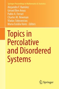 Imagen de portada: Topics in Percolative and Disordered Systems 9781493903382