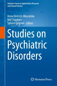 Cover image: Studies on Psychiatric Disorders 9781493904396