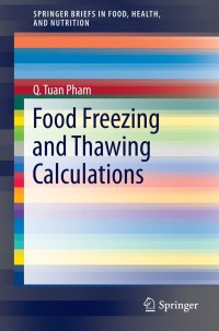 Titelbild: Food Freezing and Thawing Calculations 9781493905560