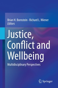 Cover image: Justice, Conflict and Wellbeing 9781493906222