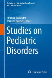 Imagen de portada: Studies on Pediatric Disorders 9781493906789