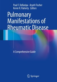Imagen de portada: Pulmonary Manifestations of Rheumatic Disease 9781493907694