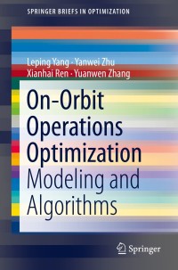 Titelbild: On-Orbit Operations Optimization 9781493908370