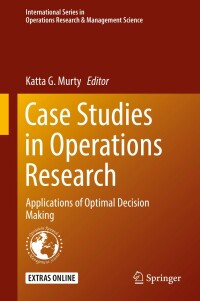 Cover image: Case Studies in Operations Research 1st edition 9781493910069