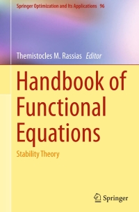 Cover image: Handbook of Functional Equations 9781493912858