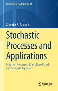 Cover image: Stochastic Processes and Applications 9781493913220