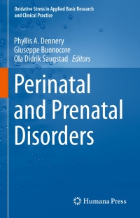 Cover image: Perinatal and Prenatal Disorders 9781493914043