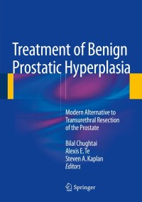 Cover image: Treatment of Benign Prostatic Hyperplasia: Modern Alternative to Transurethral Resection of the Prostate 9781493915866