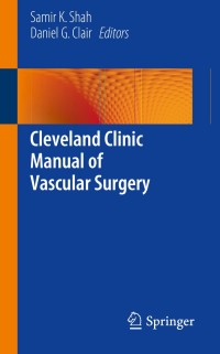 表紙画像: Cleveland Clinic Manual of Vascular Surgery 9781493916306