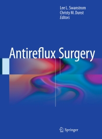 Cover image: Antireflux Surgery 9781493917488