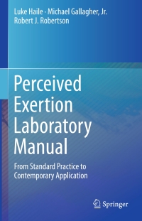 Omslagafbeelding: Perceived Exertion Laboratory Manual 9781493919161