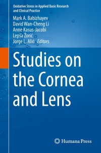 صورة الغلاف: Studies on the Cornea and Lens 9781493919345