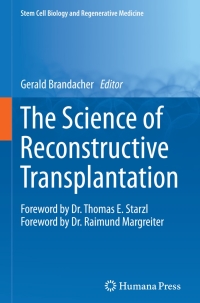 Cover image: The Science of Reconstructive Transplantation 9781493920709