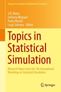 Immagine di copertina: Topics in Statistical Simulation 9781493921034