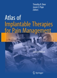 Cover image: Atlas of Implantable Therapies for Pain Management 2nd edition 9781493921096