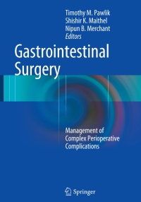 Cover image: Gastrointestinal Surgery 9781493922222