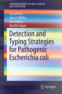 Cover image: Detection and Typing Strategies for Pathogenic Escherichia coli 9781493923458