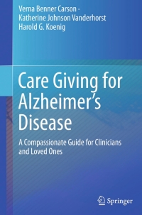 Immagine di copertina: Care Giving for Alzheimer’s Disease 9781493924066