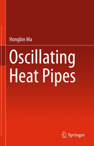 Cover image: Oscillating Heat Pipes 9781493925032
