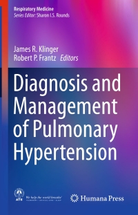 Cover image: Diagnosis and Management of Pulmonary Hypertension 9781493926350