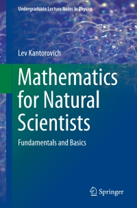 Imagen de portada: Mathematics for Natural Scientists 9781493927845