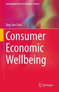 表紙画像: Consumer Economic Wellbeing 9781493928200
