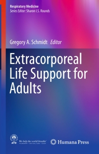 Imagen de portada: Extracorporeal Life Support for Adults 9781493930043