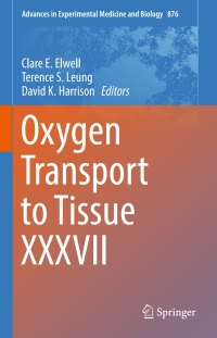 Cover image: Oxygen Transport to Tissue XXXVII 9781493930227
