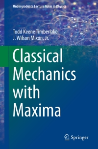 Cover image: Classical Mechanics with Maxima 9781493932061