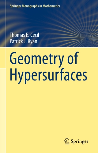 Cover image: Geometry of Hypersurfaces 9781493932450