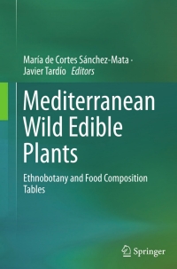 Imagen de portada: Mediterranean Wild Edible Plants 9781493933273