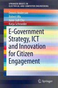 Cover image: E-Government Strategy, ICT and Innovation for Citizen Engagement 9781493933488