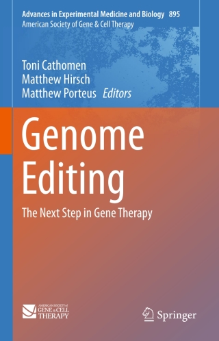 Cover image: Genome Editing 9781493935079