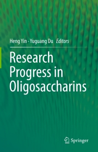 Cover image: Research Progress in Oligosaccharins 9781493935161