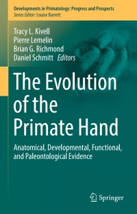 Titelbild: The Evolution of the Primate Hand 9781493936441