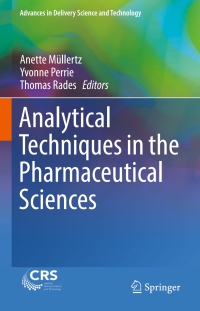 Cover image: Analytical Techniques in the Pharmaceutical Sciences 9781493940271