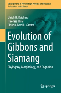Imagen de portada: Evolution of Gibbons and Siamang 9781493956128