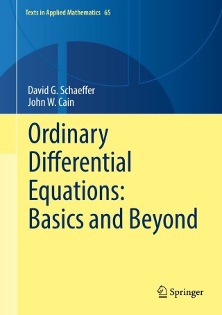 Cover image: Ordinary Differential Equations: Basics and Beyond 9781493963874