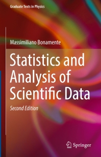 Cover image: Statistics and Analysis of Scientific Data 2nd edition 9781493965700