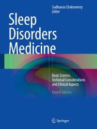 Cover image: Sleep Disorders Medicine 4th edition 9781493965762