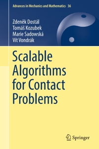 Titelbild: Scalable Algorithms for Contact Problems 9781493968329