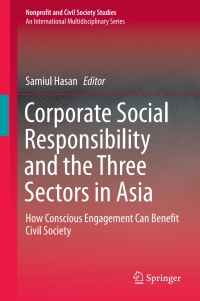 Imagen de portada: Corporate Social Responsibility and the Three Sectors in Asia 9781493969135