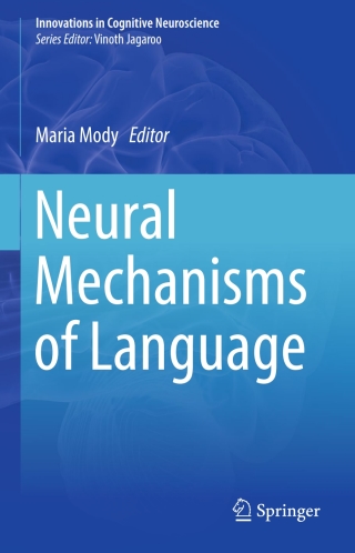 Immagine di copertina: Neural Mechanisms of Language 9781493973231