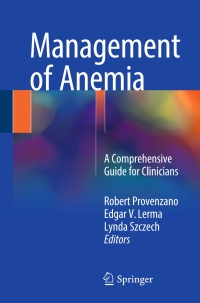 Imagen de portada: Management of Anemia 9781493973583