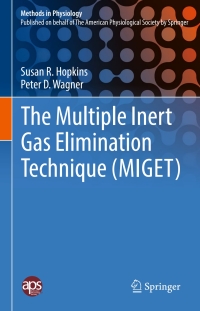 Cover image: The Multiple Inert Gas Elimination Technique (MIGET) 9781493974405