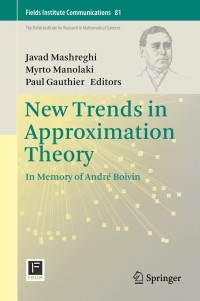 Imagen de portada: New Trends in Approximation Theory 9781493975426