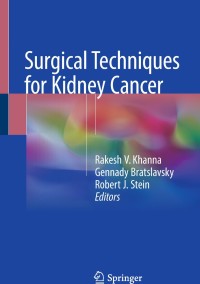 Cover image: Surgical Techniques for Kidney Cancer 9781493976881