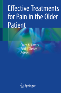 Titelbild: Effective Treatments for Pain in the Older Patient 9781493988259