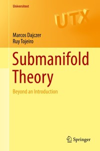 Cover image: Submanifold Theory 9781493996421